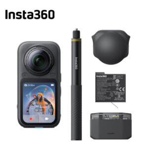 Insta360 X6 360° 8K Camera pack esencial (Midnight Black)