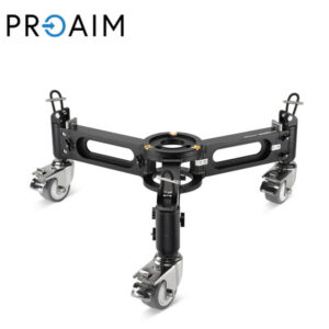 Proaim Marcus Dolly para cámara con base adaptable Mitchell y Euro/Elemac