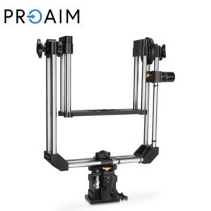 Proaim PT-EXPR-02 Cabezal panorámico e inclinable Explorer Pro para grúa con brazo articulado para cámara, carga 10 kg