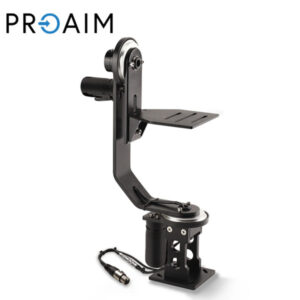 Proaim PT-JR Cabezal panorámico e inclinable Jr. para grúa de pluma con cámara, capacidad de carga: 5 kg