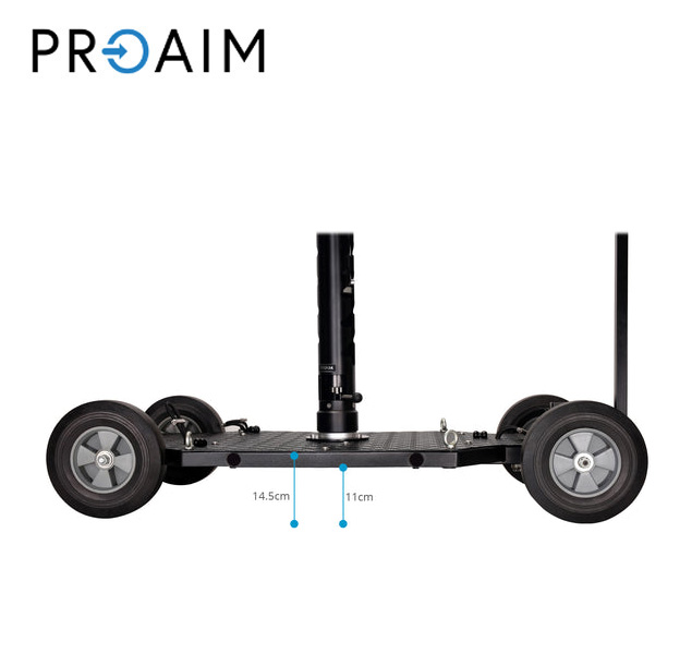 Proaim P-QUAD-PL Dolly para cámara de película Quad Plus - Imagen 2