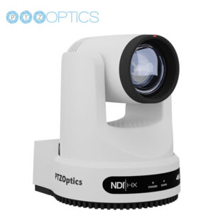 PTZOptics Move 4K Cámara PTZ con SDI/HDMI/USB/IP y zoom óptico de 12x