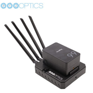 PTZOptics Power+Link con alimentación V-Mount