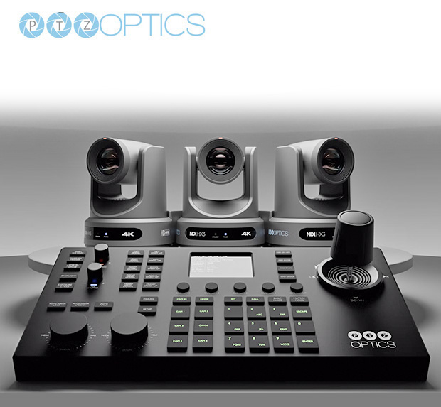PTZOptics Producer 4K Bundle (Pack 3 PTZ + Control)