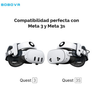 Alternative view of BOBOVR S3 Pro para Quest 3 y 3S correa de cabeza para batería