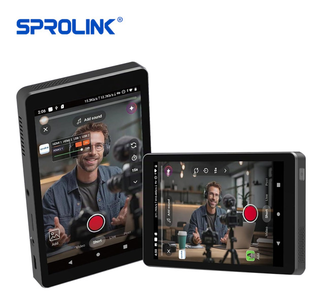 Sprolink NeoLIVE MD8 Estudio portátil de streaming con múltiples cámaras