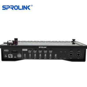 Alternative view of Sprolink NeoLIVE ME5 Switcher multifuncional con pantalla táctil 10.1" para transmisión en vivo