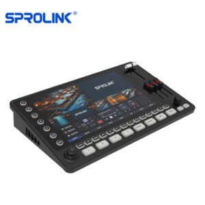 Sprolink NeoLIVE ME5 Switcher multifuncional con pantalla táctil 10.1" para transmisión en vivo