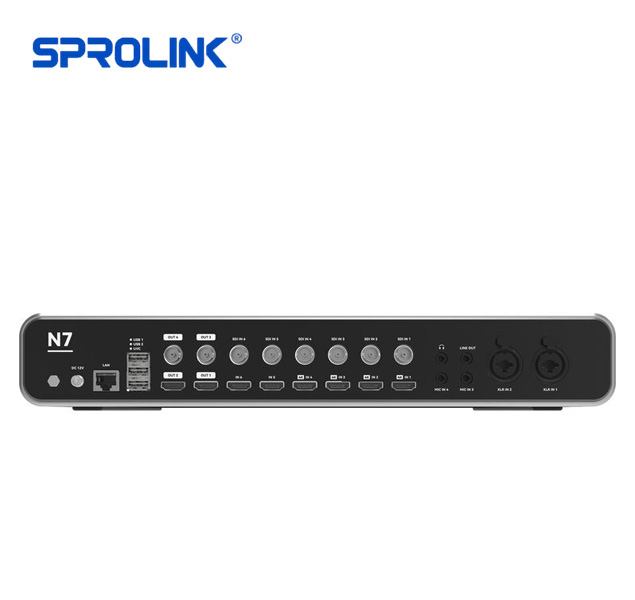 Sprolink NeoLIVE N7 Switcher Streaming todo en uno HDMI/SDI - Imagen 2