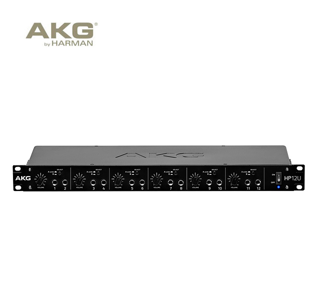 AKG HP12U Amplificador de audífonos de 12 canales con USB