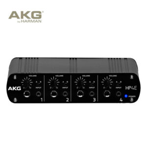 AKG HP4E Amplificador profesional de audífonos 4 Canales