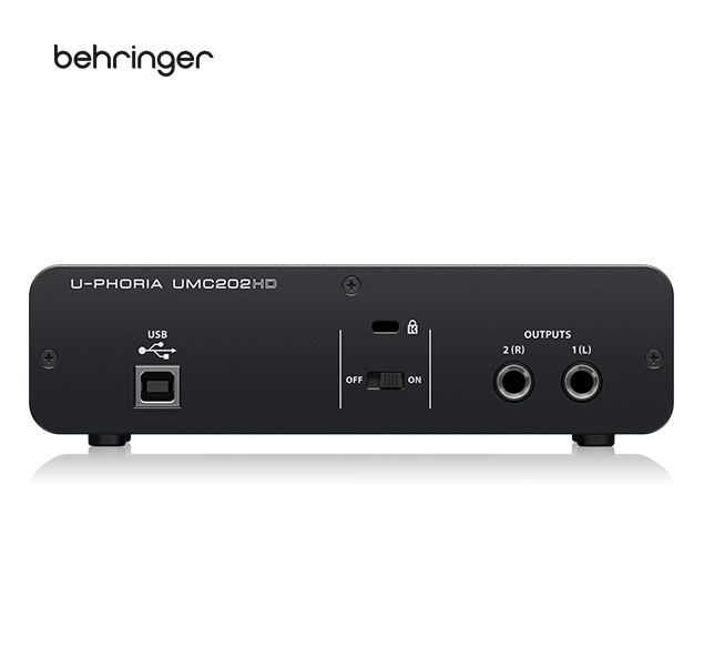 Behringer UMC202HD Interfaz de audio 2x2 USB de escritorio - Imagen 2